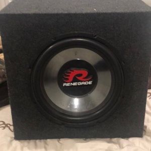 12" renegade subwoofer